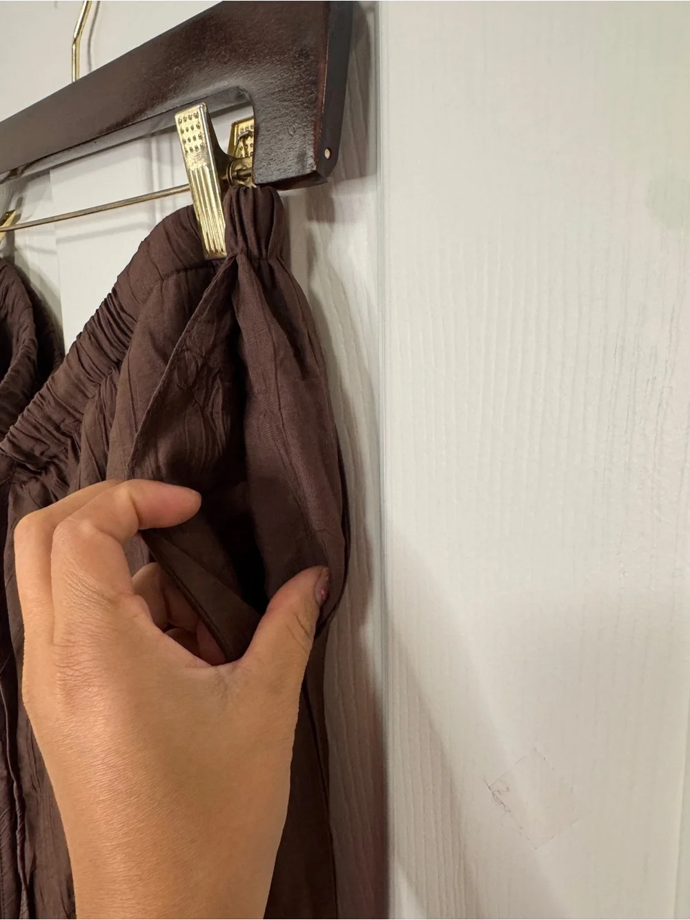 Petal & Pup Chocolate Brown Maxi Skirt